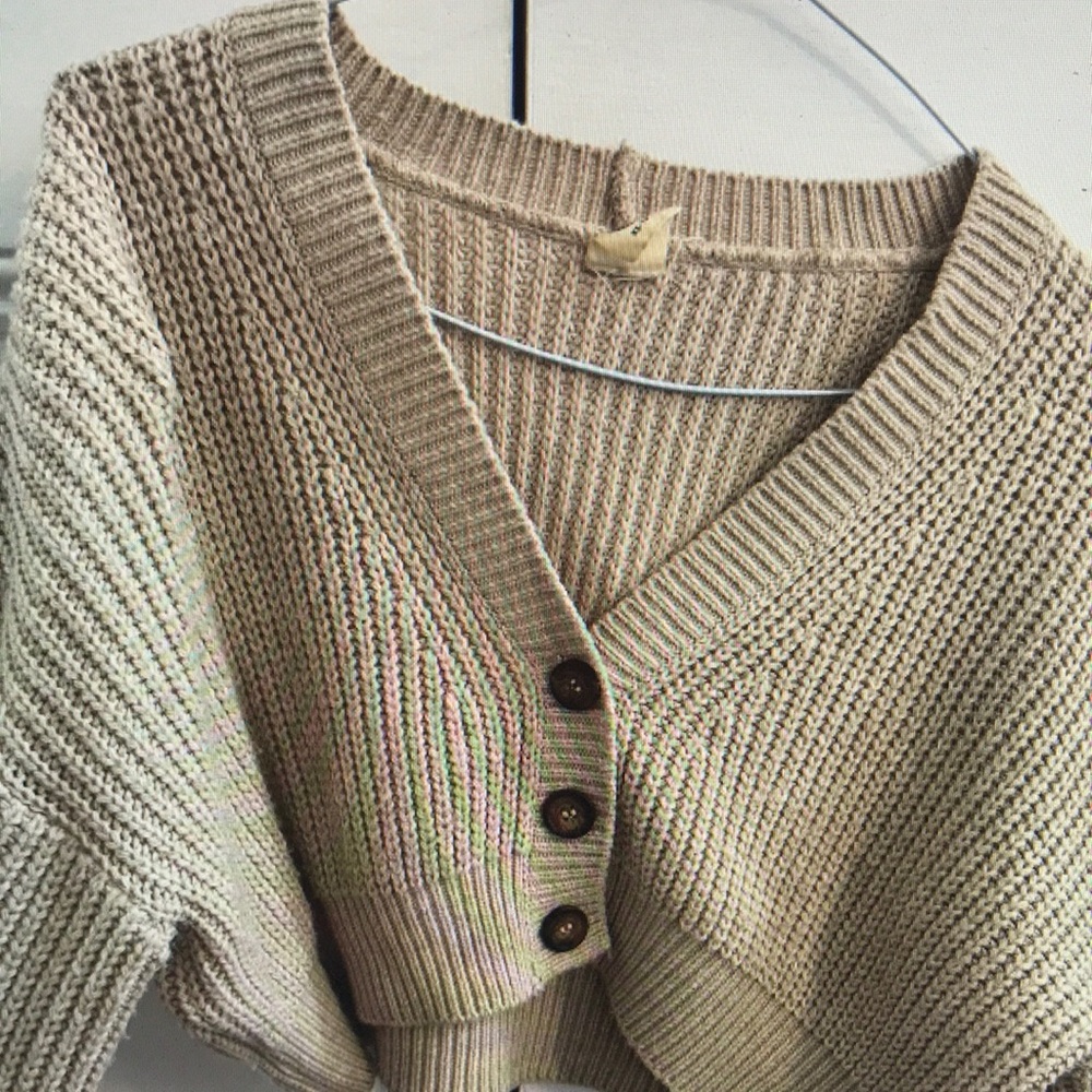 Women's Cream Cardigan